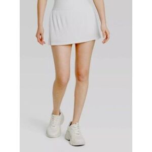 Women's All in Motion Micro Pleated Skorts White XXL